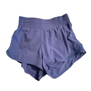 Lululemon Hotty Hot Shorts Size 4 Purple